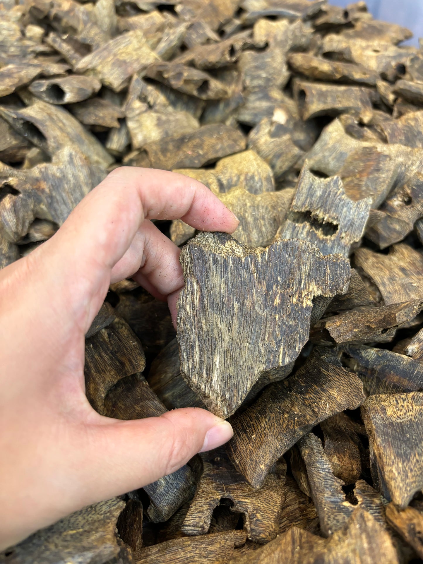 Under Water+5A:Kynam agarwood, natural, no chemicals, under water mixed 5A grade,Long strip