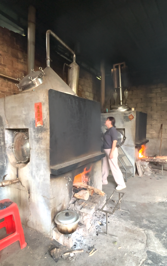 The Lost Art of Firewood Distillation: Crafting Aged Kynam Oud Essential Oil