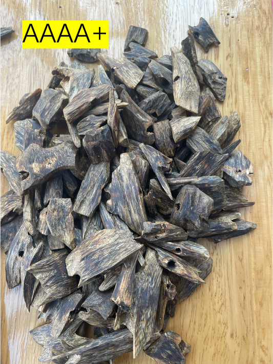 4A+ Kynam Agarwood Double & Triple Oud Chunk - Natural, Chemical-Free, Aged 3+ Years - China_Oud