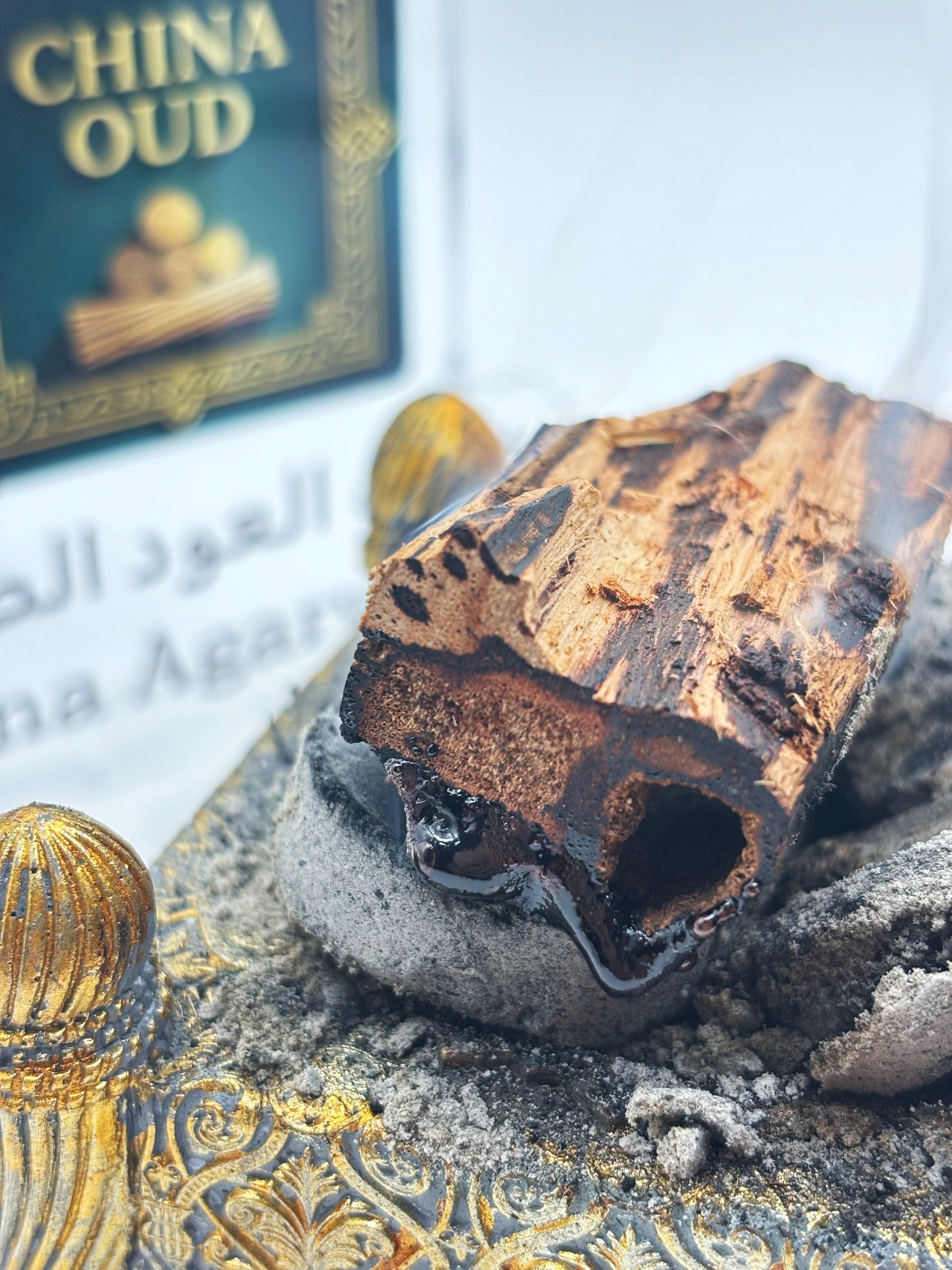 Hainan Rose Agarwood | Rare Small-Leaf Variety | Sweet Coconut Milk Scent - China_Oud