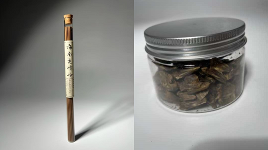 Hainan Jianfengling Agarwood Incense Stick 10g+Agarwood granule|100% natural｜Oud wood incense sticks