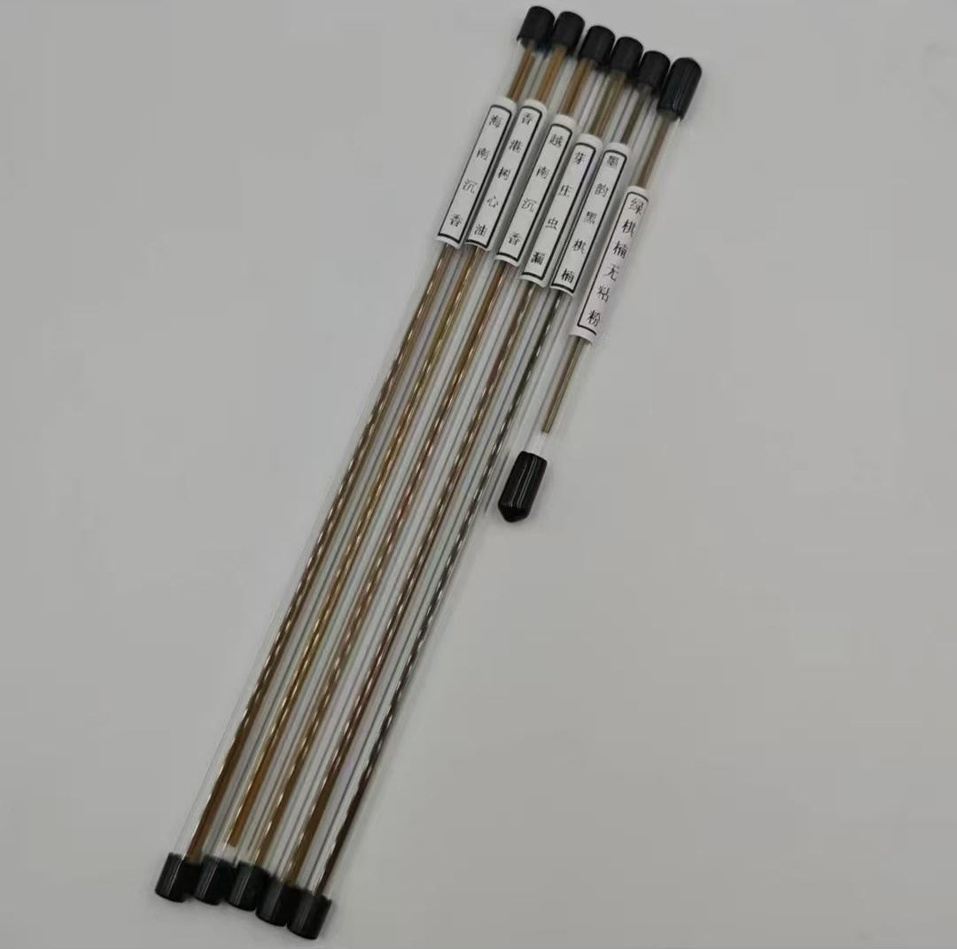 6 scents of QiNan Agarwood sticks Combination Pack|21cm long*5、10cm long*1