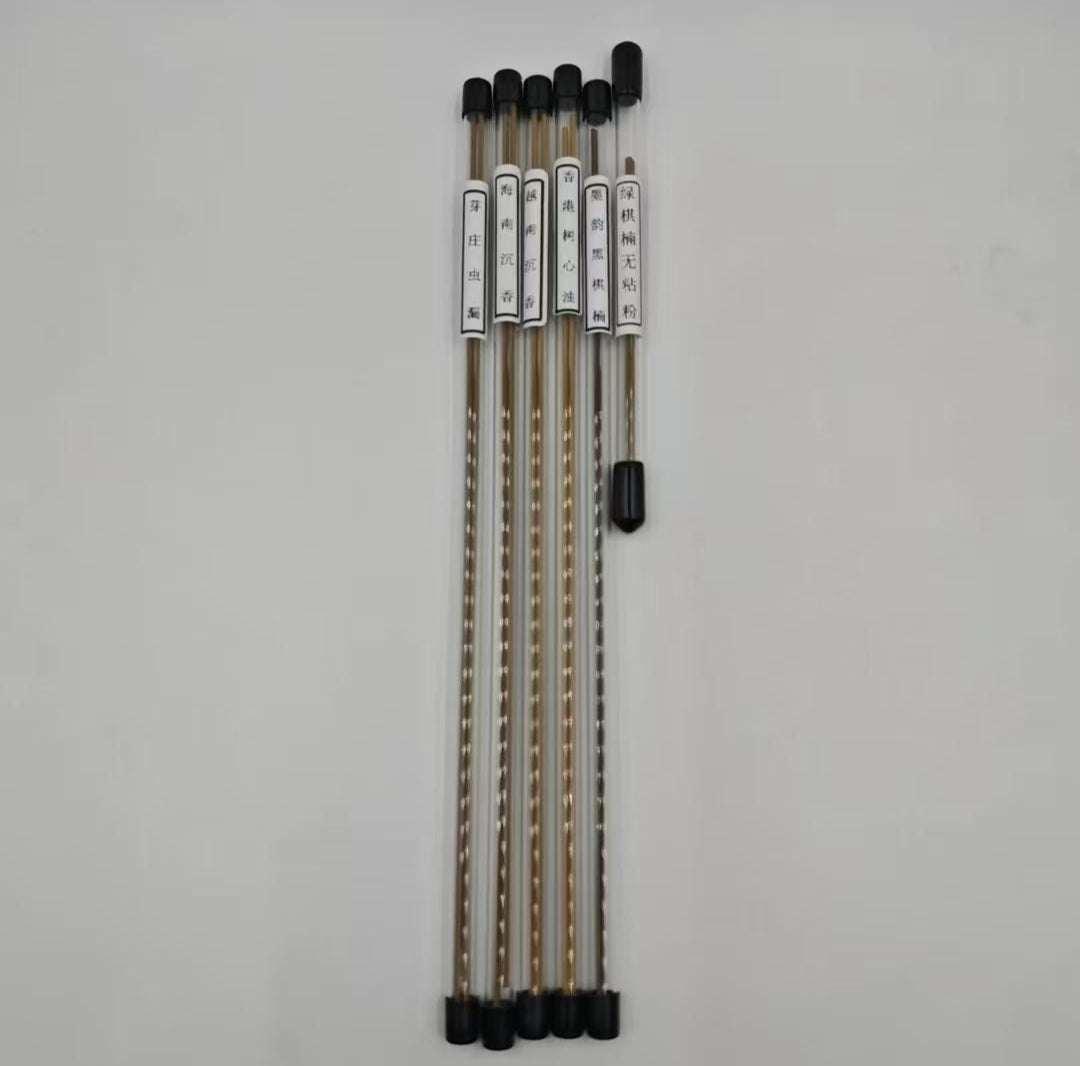 6 scents of QiNan Agarwood sticks Combination Pack|21cm long*5、10cm long*1