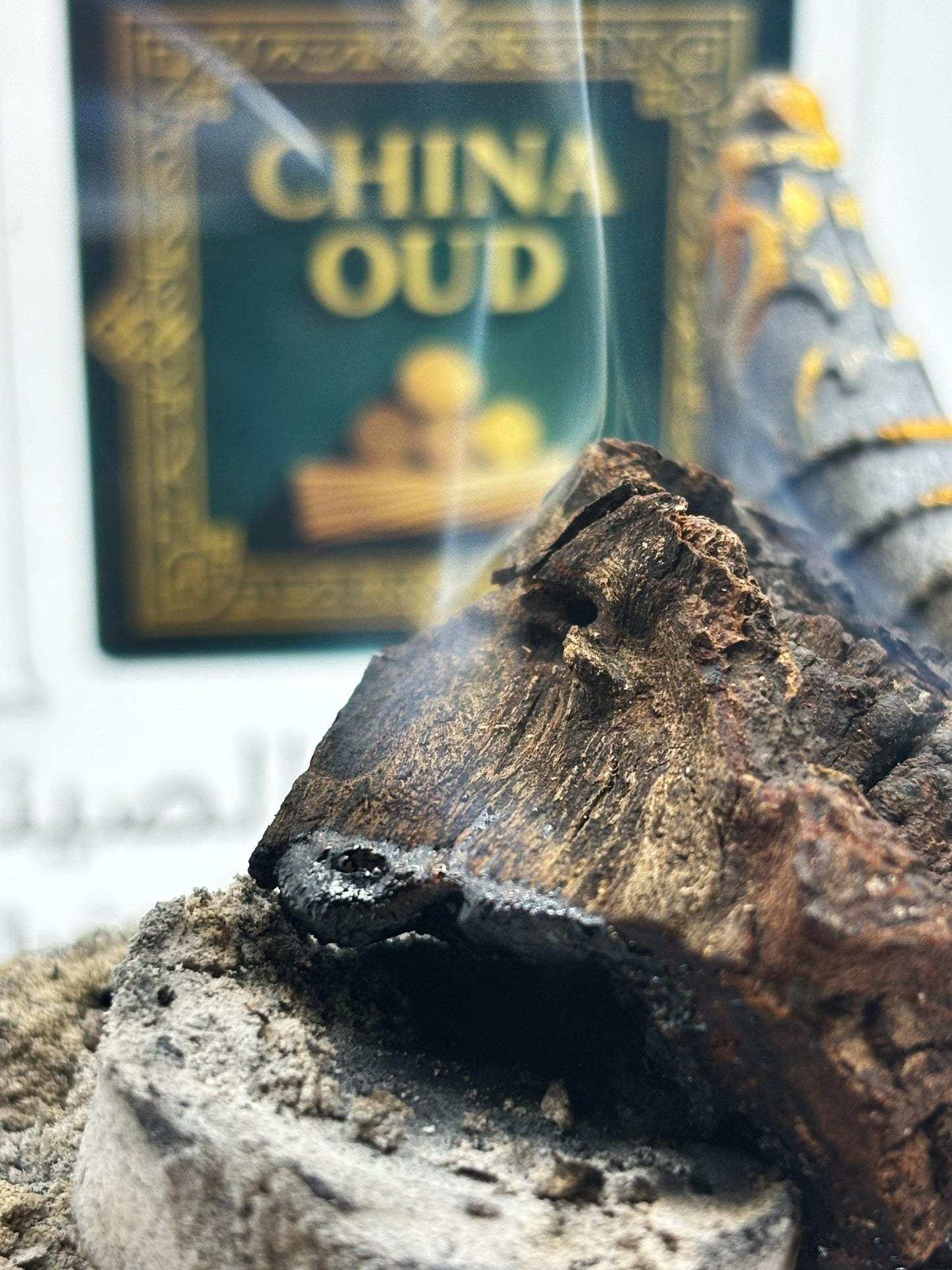 3A+ Kynam Agarwood Double Oud Chunk - طبيعي، خالٍ من المواد الكيميائية، عطر فاخر غني بالعود 